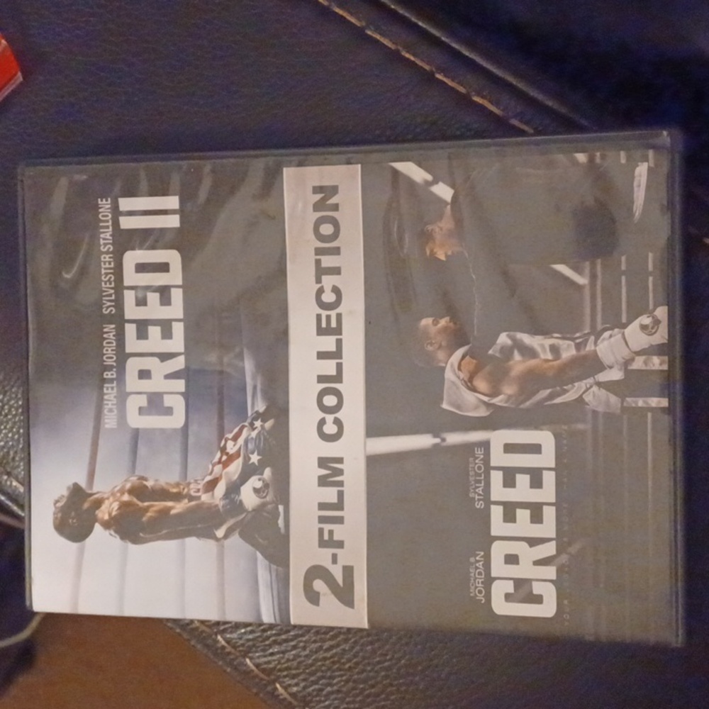 Creed and Creed II Boxing Movies DVD. Michael B Jordan, Sylvester Stallone